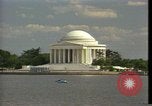 Image of Presidential monuments Washington DC USA, 1984, second 42 stock footage video 65675068155