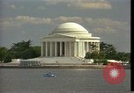 Image of Presidential monuments Washington DC USA, 1984, second 43 stock footage video 65675068155