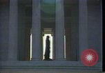 Image of Presidential monuments Washington DC USA, 1984, second 51 stock footage video 65675068155