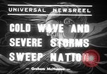 Standbild Cold Waves und Blizzards United States USA, 1939, aus Sekunde 9 historischem Filmmaterial Videoclip 65675068175