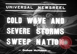 Standbild Cold Waves und Blizzards United States USA, 1939, aus Sekunde 10 historischem Filmmaterial Videoclip 65675068175