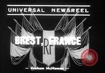 Image of Richelieu launched Brest France, 1939, second 5 stock footage video 65675068178