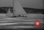 Standbild Ice Boat Race New Jersey United States USA, 1939, aus Sekunde 28 historischem Filmmaterial Videoclip 65675068185