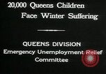 Image of Great Depression in Queens New York Queens New York City USA, 1932, second 5 stock footage video 65675068204