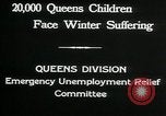 Image of Great Depression in Queens New York Queens New York City USA, 1932, second 9 stock footage video 65675068204