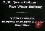 Image of Great Depression in Queens New York Queens New York City USA, 1932, second 12 stock footage video 65675068204