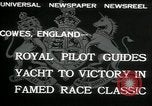 Image of Regatta Cowes England, 1932, second 3 stock footage video 65675068206