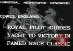 Image of Regatta Cowes England, 1932, second 8 stock footage video 65675068206