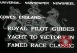 Image of Regatta Cowes England, 1932, second 9 stock footage video 65675068206