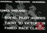 Image of Regatta Cowes England, 1932, second 10 stock footage video 65675068206