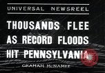 Image of flood Pittsburgh Pennsylvania USA, 1936, second 7 stock footage video 65675068212