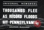 Image of flood Pittsburgh Pennsylvania USA, 1936, second 8 stock footage video 65675068212