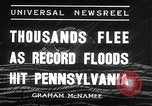 Image of flood Pittsburgh Pennsylvania USA, 1936, second 9 stock footage video 65675068212