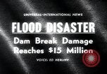 Image inondation Los Angeles California USA, 1963, de la seconde 5 séquences d'archives historiques vidéo 65675068214