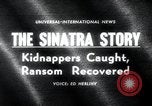 Image Frank Sinatra Jr enlèvements Conogo Park Los Angeles, 1963, de la seconde 5 séquences d'archives historiques vidéo 65675068215