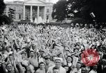 Image of Japanese surrender announced on VJ Day United States USA, 1945, second 39 stock footage video 65675068221