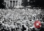 Image of Japanese surrender announced on VJ Day United States USA, 1945, second 42 stock footage video 65675068221