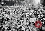 Image of Japanese surrender announced on VJ Day United States USA, 1945, second 44 stock footage video 65675068221