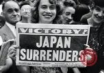 Image of Japanese surrender announced on VJ Day United States USA, 1945, second 47 stock footage video 65675068221
