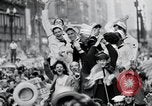 Image of Japanese surrender announced on VJ Day United States USA, 1945, second 53 stock footage video 65675068221