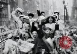 Image of Japanese surrender announced on VJ Day United States USA, 1945, second 55 stock footage video 65675068221