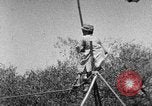 Image of tightrope walking India, 1938, second 20 stock footage video 65675068237