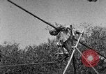 Image of tightrope walking India, 1938, second 30 stock footage video 65675068237