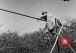Image of tightrope walking India, 1938, second 38 stock footage video 65675068237