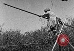 Image of tightrope walking India, 1938, second 40 stock footage video 65675068237