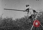 Image of tightrope walking India, 1938, second 55 stock footage video 65675068237