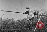 Image of tightrope walking India, 1938, second 59 stock footage video 65675068237