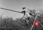 Image of tightrope walking India, 1938, second 62 stock footage video 65675068237