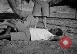 Image of Recruits wrestling at an Indian Army camp India, 1938, second 31 stock footage video 65675068241