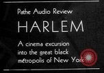 Image of scenes of Seventh Avenue Harlem New York Harlem New York City USA, 1930, second 1 stock footage video 65675068243
