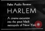 Image of scenes of Seventh Avenue Harlem New York Harlem New York City USA, 1930, second 5 stock footage video 65675068243