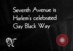 Image of scenes of Seventh Avenue Harlem New York Harlem New York City USA, 1930, second 41 stock footage video 65675068243
