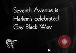 Image of scenes of Seventh Avenue Harlem New York Harlem New York City USA, 1930, second 42 stock footage video 65675068243