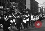 Image Harlem African American mens parade lodge Harlem New York City USA, 1930, de la seconde 19 séquences d'archives historiques vidéo 65675068245