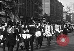 Image Harlem African American mens parade lodge Harlem New York City USA, 1930, de la seconde 21 séquences d'archives historiques vidéo 65675068245