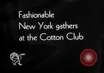 Image Le Cotton Club jazz Harlem New York City USA, 1930, de la seconde 14 séquences d'archives historiques vidéo 65675068246