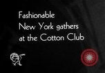Image Le Cotton Club jazz Harlem New York City USA, 1930, de la seconde 19 séquences d'archives historiques vidéo 65675068246