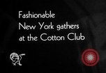 Image Le Cotton Club jazz Harlem New York City USA, 1930, de la seconde 20 séquences d'archives historiques vidéo 65675068246