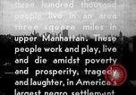 Image Negro life in Harlem 1930 Harlem New York City USA, 1938, de la seconde 62 séquences d'archives historiques vidéo 65675068252