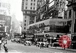 Standbild Times Square neon und Theater New York City USA, 1939, aus Sekunde 9 historischem Filmmaterial Videoclip 65675068263