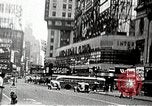 Standbild Times Square neon und Theater New York City USA, 1939, aus Sekunde 13 historischem Filmmaterial Videoclip 65675068263
