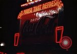 Standbild Times Square neon und Theater New York City USA, 1939, aus Sekunde 24 historischem Filmmaterial Videoclip 65675068263