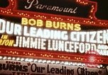 Standbild Times Square neon und Theater New York City USA, 1939, aus Sekunde 58 historischem Filmmaterial Videoclip 65675068263