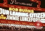 Standbild Times Square neon und Theater New York City USA, 1939, aus Sekunde 59 historischem Filmmaterial Videoclip 65675068263