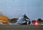 Immagine di Fire Fighting drill United States USA, 1971, secondo 40 filmato di repertorio 65675068264