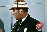 Image of fire fighting drills United States USA, 1971, second 33 stock footage video 65675068269